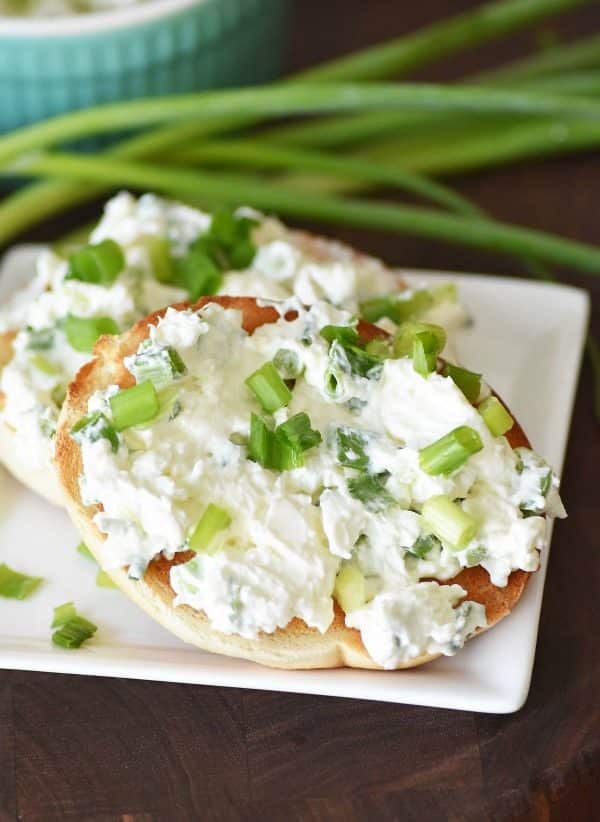 Homemade Scallion Cream Cheese Recipe