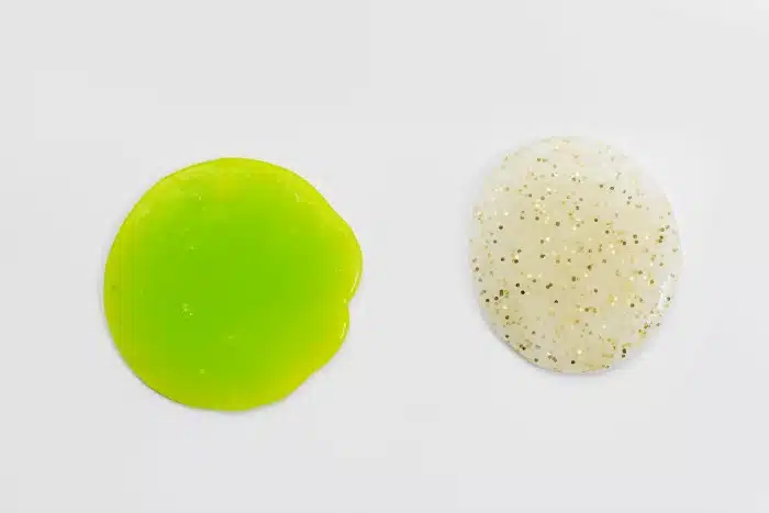 Slime made with Borax Resting 