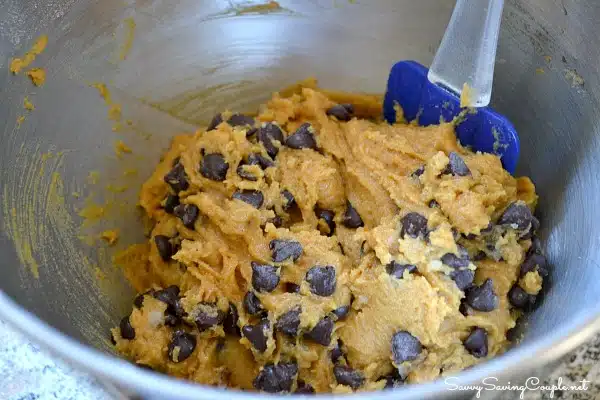 gluten-free-pumpkin-chocolate-chip-cookie-batter
