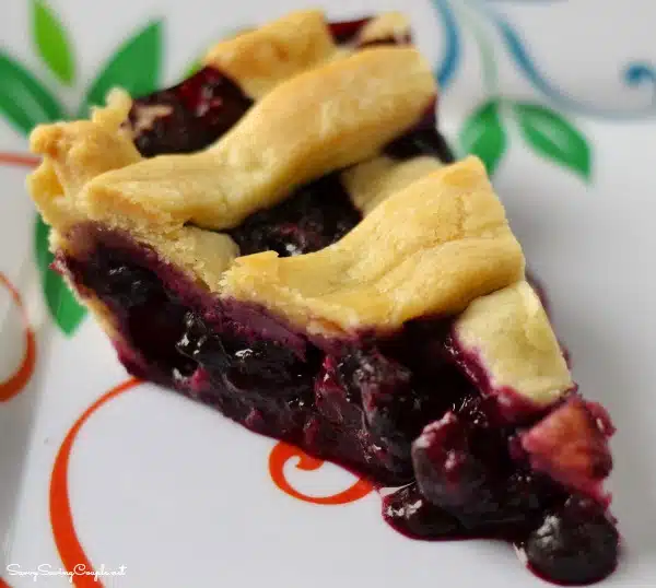 Homestyle-Blueberry-pie