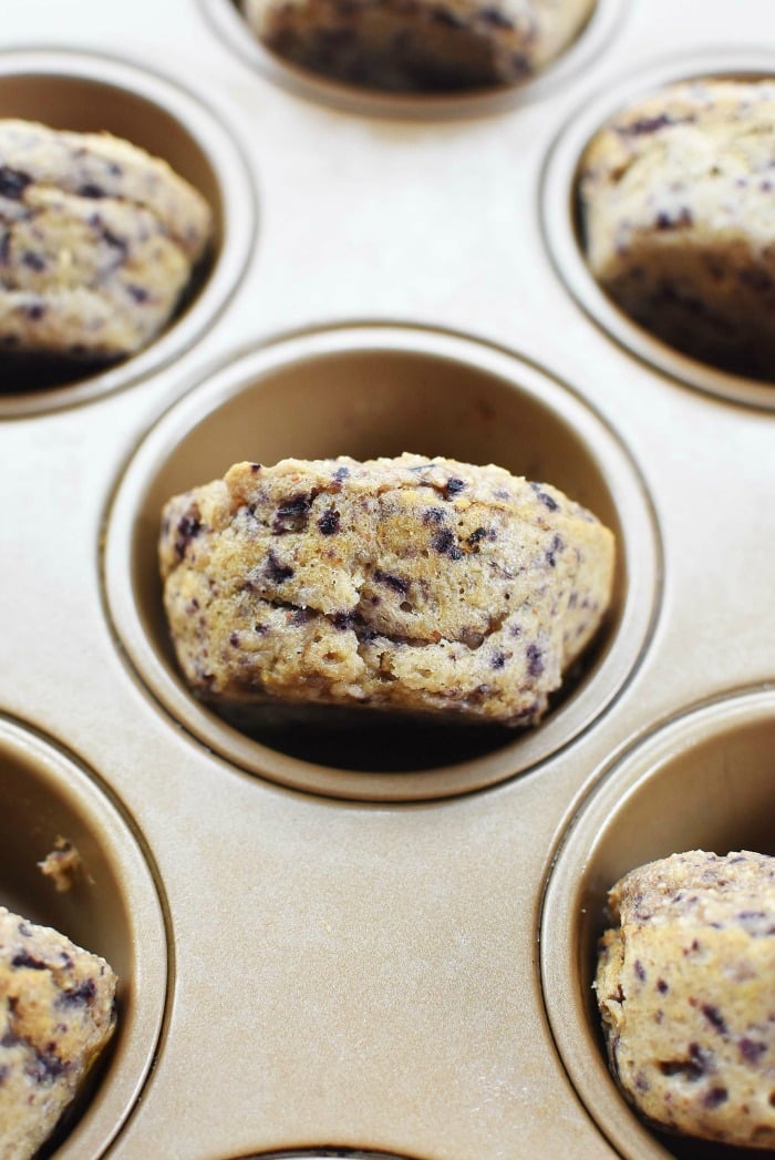 Blueberry oatmeal muffins 