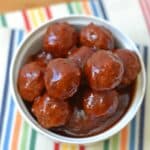 2 Ingredient Slow-Cooker Sweet and Spicy Meatballs