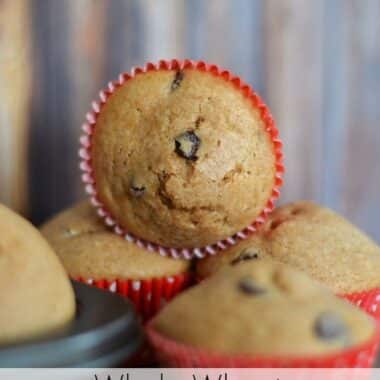 whole-wheat-chocolate-chip-muffins