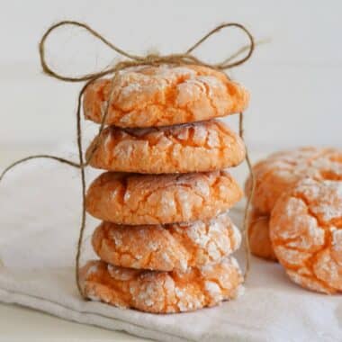 Orange-crinkle-cookie