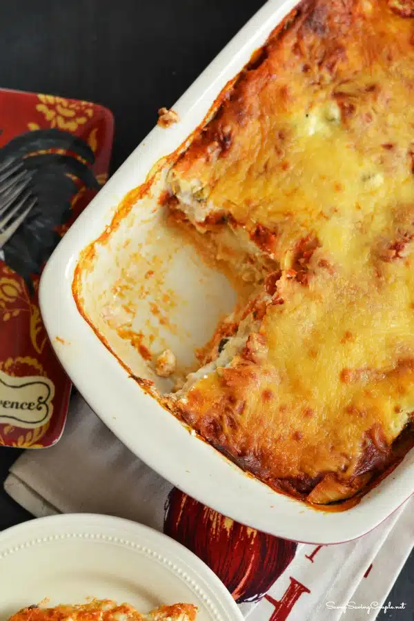 Lasagna-in-pan