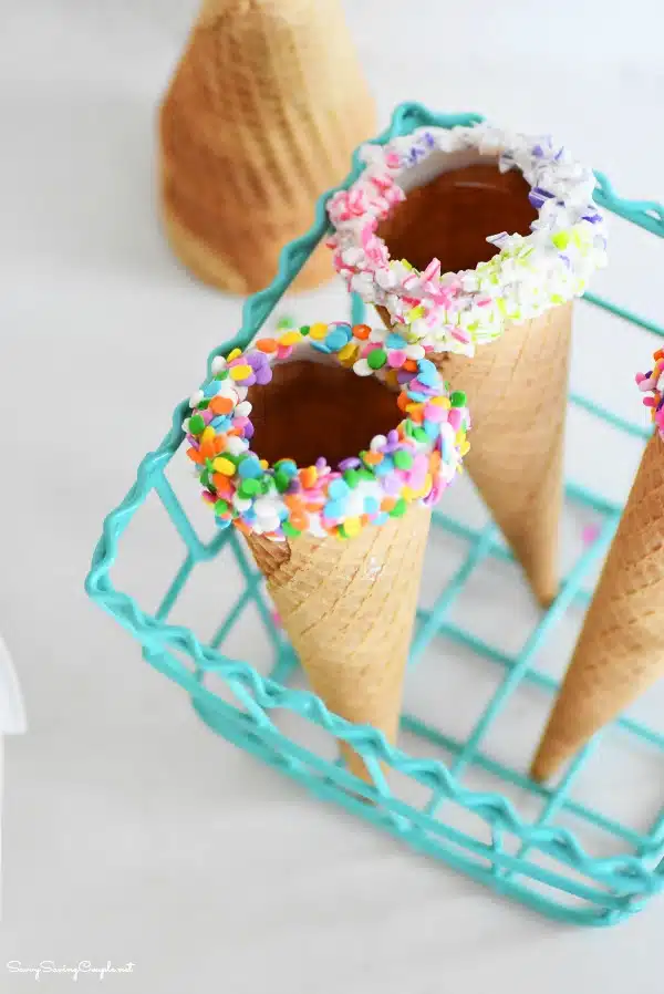 Candy-dipped-ice-cream-cones