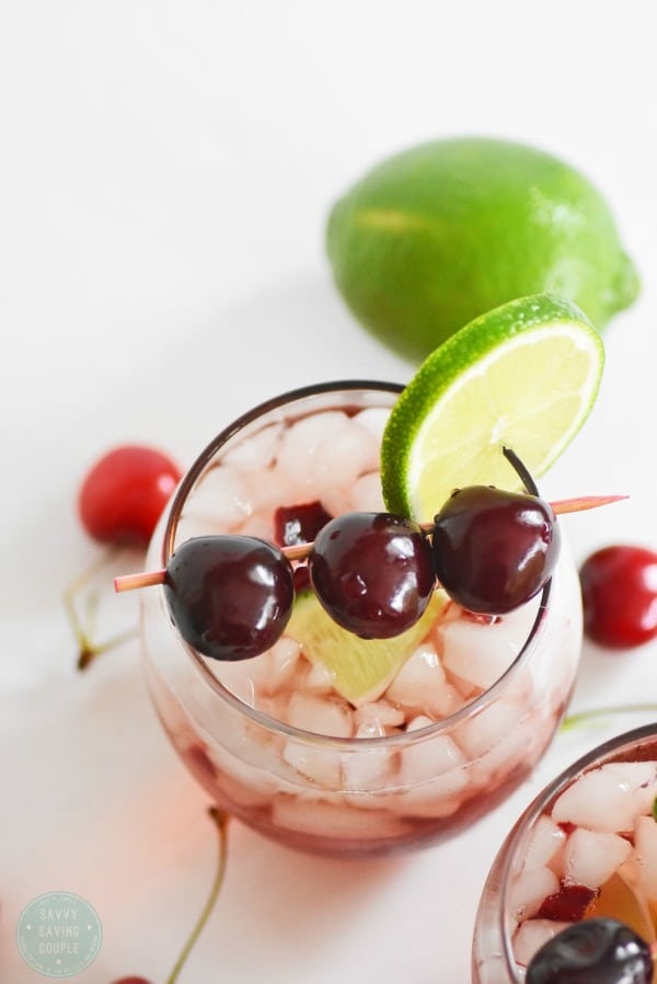 Cherry-lime-drink
