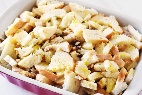 French Toast Casserole with Walnuts