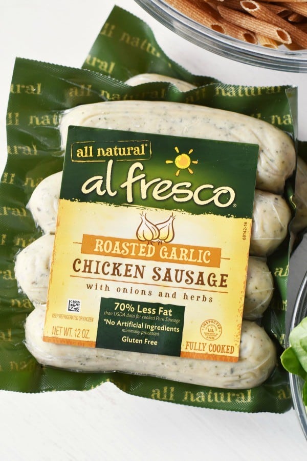 Al Fresco Garlic Chicken Sausage1