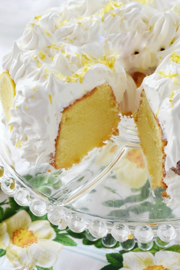 Frosted Lemon Chiffon Cake1