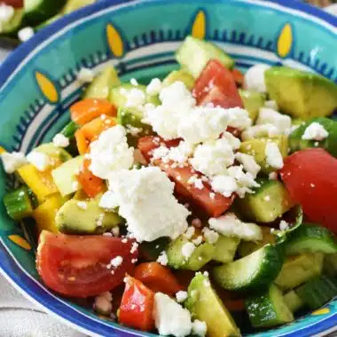 Avocado Feta Salad Recipe