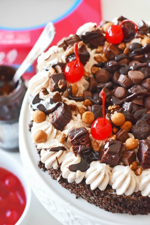 Death By Chocolate Ice Cream Cookie Cake