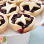Mini blueberry Pies in a Muffin Tin 1