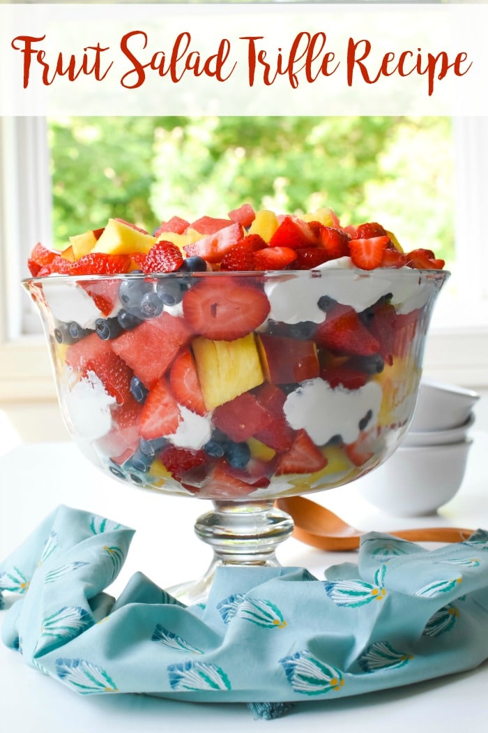 Fruit Salad Trifle with Cool Whip 2