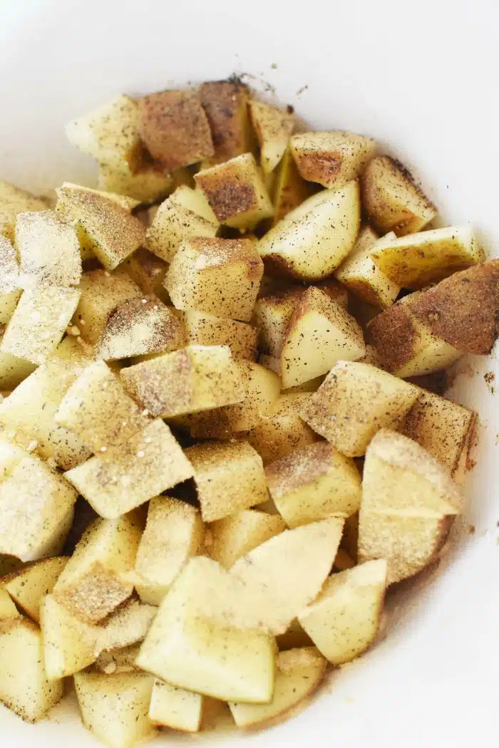 Seasoned Potato Croutons 1