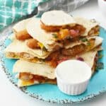 Crunchy Fishsticks Quesadillas 1