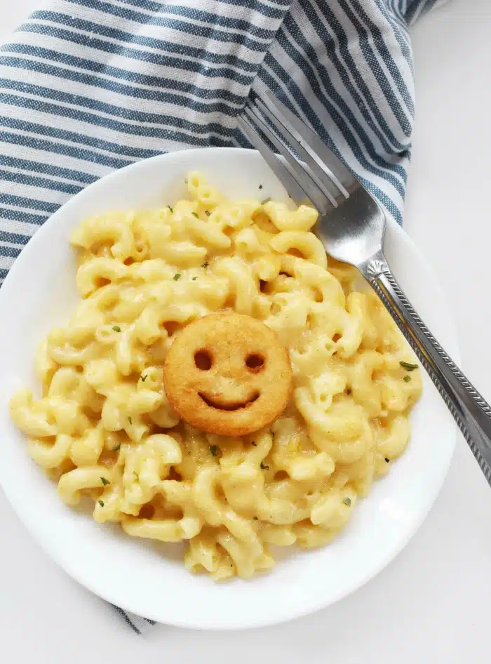 3 Cheese Baked Macaroni and Cheese with Smiles 1