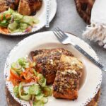 Citrus Ginger Salmon with Asian Cucumber Salad recipe 1