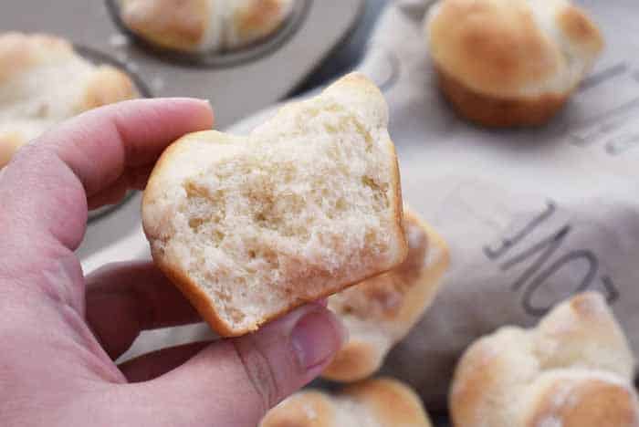 Yeast Rolls in Muffin Tin 1