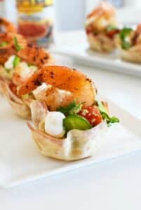 Shrimp ChimiChanga Cups