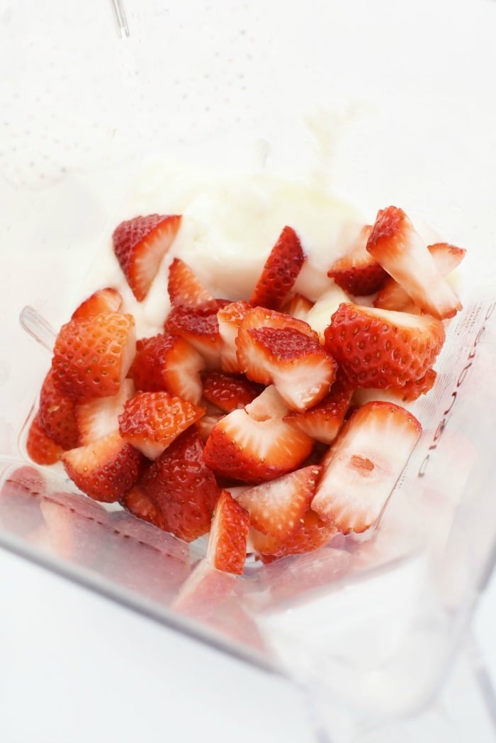 Fresh Chopped Strawberries 1