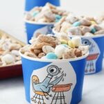 Pigeon Puppy Chow Snack Mix cups
