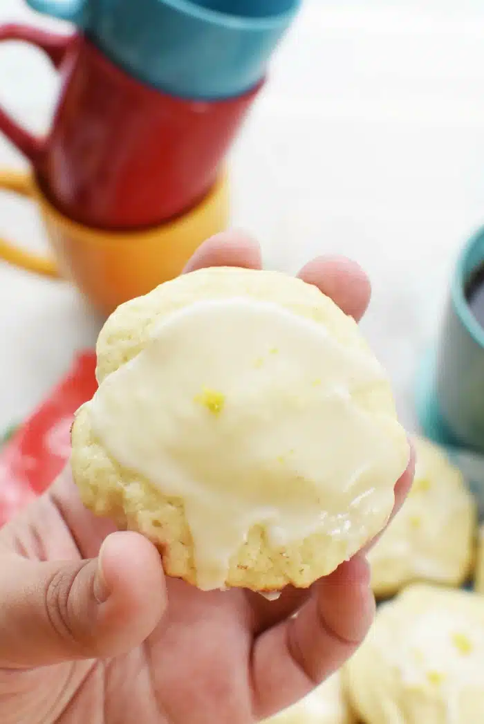 Iced Lemon Ricotta Cookies Recipe 