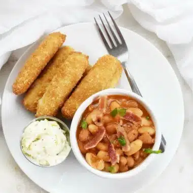 Fish Sticks and Beans