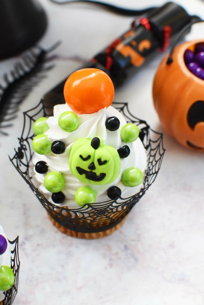 Halloween Pumpkin cupcakes 