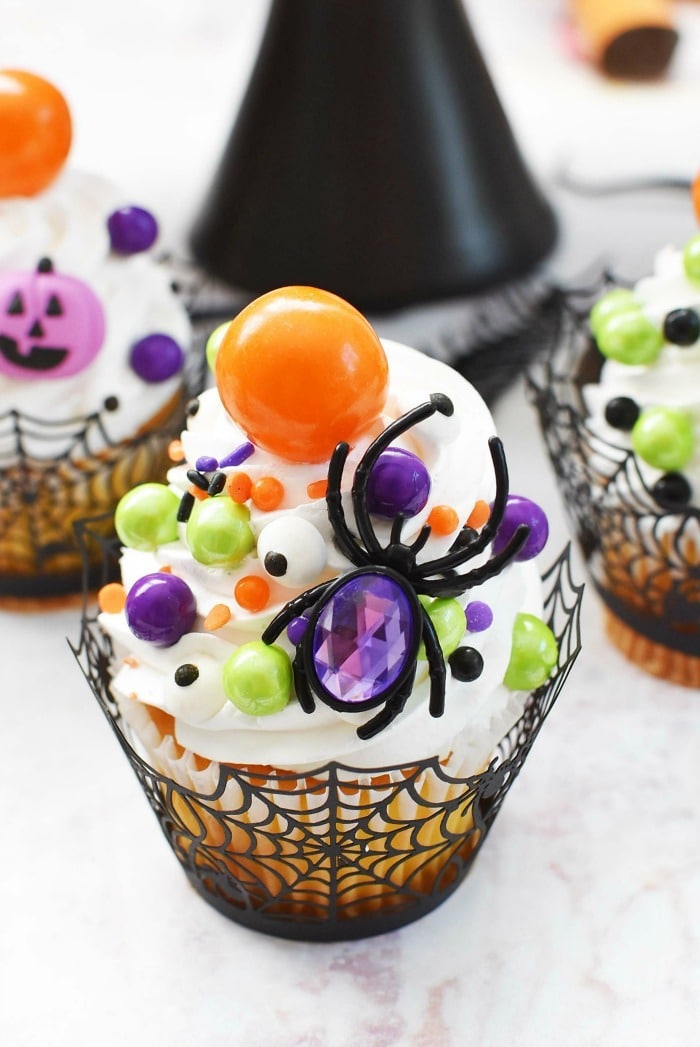 Halloween Spider Cupcake 