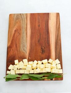 Cheese Board Christmas Tree steps