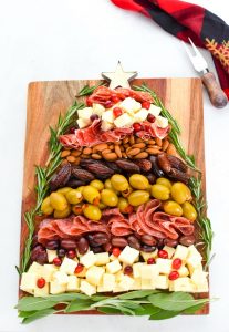 Christmas Tree Cheese Board